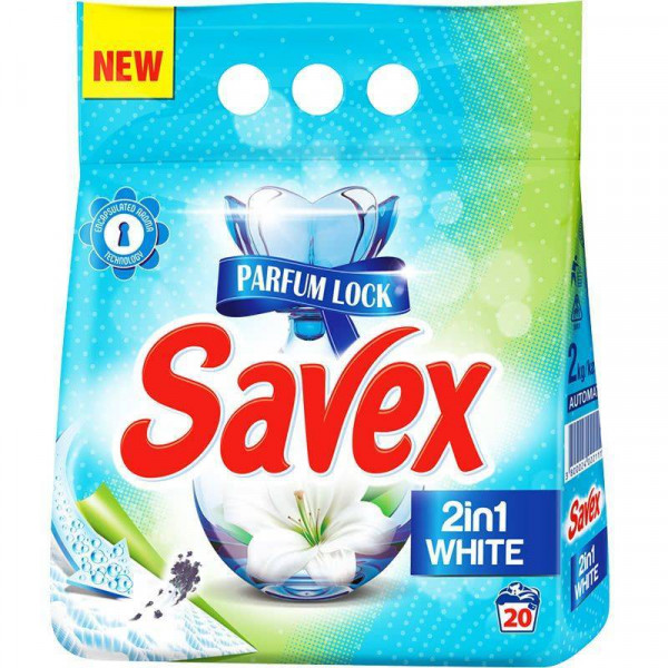   Savex 2in1 White, 4 025051