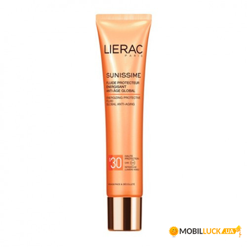     Lierac Sunissime Energizing Protective Fluid Global Aging SPF30+