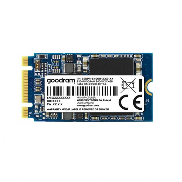  SSD Goodram M.2 2242 240GB SSDPR-S400U-240-42 (WY36dnd-230419)