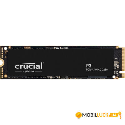 SSD  M.2 Crucial P3 2TB (CT2000P3SSD8)