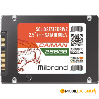  SSD Patriot 2.5 256GB (MI2.5SSD/CA256GB)