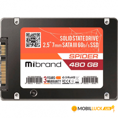  SSD Patriot 2.5 480GB (MI2.5SSD/SP480GB)