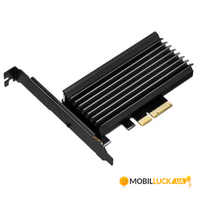 - PCIe x4  SSD m.2 SATA + NVMe Heatsink (SST-ECM24)