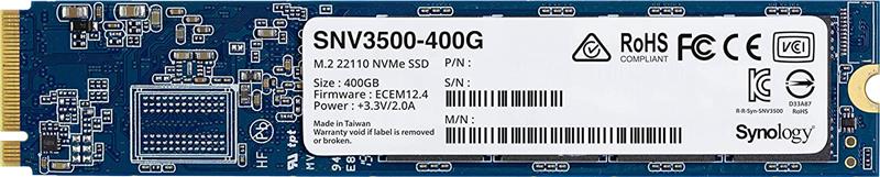 SSD- SSD Synology M.2 NVMe PCIe 3.0 x4 400GB (SNV3500-400G)