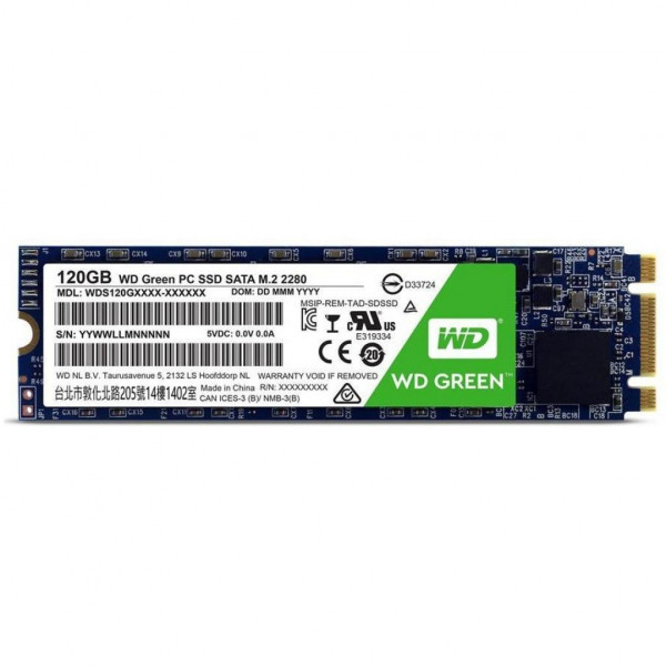  SSD M.2 2280 120GB Western Digital (WDS120G2G0B) (WDS120G2G0B)