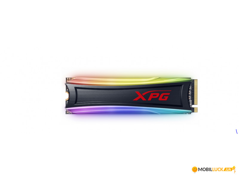  SSD A-DATA SPECTRIX S40G RGB 4  M.2 2280 PCI Express 3.0x4 3D NAND TLC (AS40G-4TT-C)