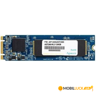  SSD M.2 2280 120GB Apacer (AP120GAST280-1)