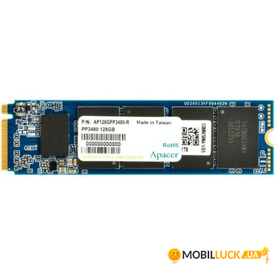  SSD Apacer M.2 2280 128GB (AP128GPP3480-R)