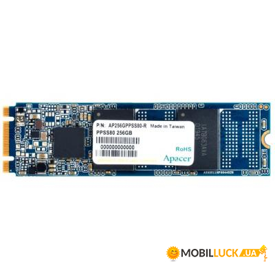  SSD Apacer M.2 2280 256GB (AP256GPPSS80-R)