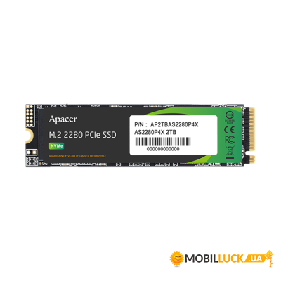  SSD M.2 2280 2TB Apacer (AP2TBAS2280P4X-1)