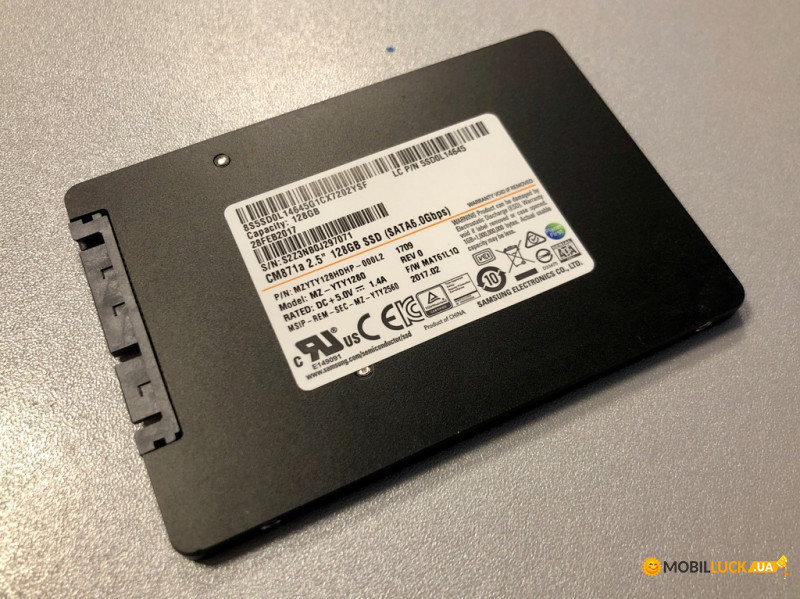 SSD  128GB Samsung 2.5 SATAIII MLC (MZ-YTY1280) Refurbished