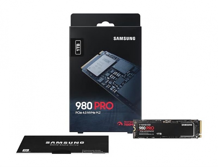 SSD ���������� M.2 Samsung 980 Pro 1TB (MZ-V8P1T0BW)