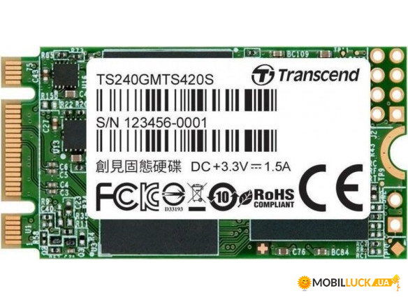  SSD Transcend MTS420 2242 240GB TS240GMTS420S