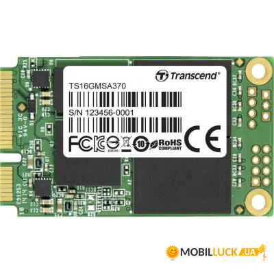  SSD Transcend mSATA 16GB (TS16GMSA370)