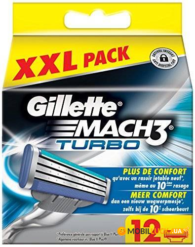     Gillette Mach3 Turbo 12  (298111)