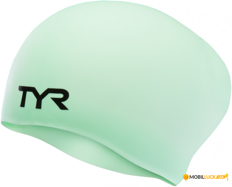    TYR Long Hair Wrinkle Free Silicone Cap Mint (LCSL-332)