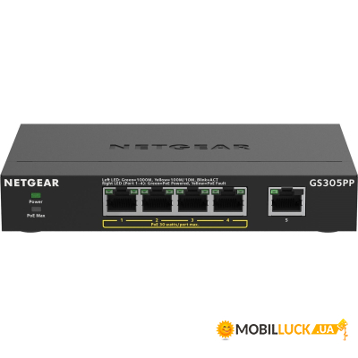  Netgear GS305PP (GS305PP-100PES)