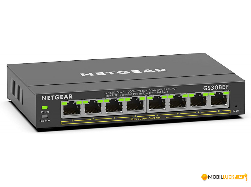  Netgear GS308EP (GS308EP-100PES)