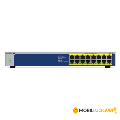  Netgear GS516PP (GS516PP-100EUS)