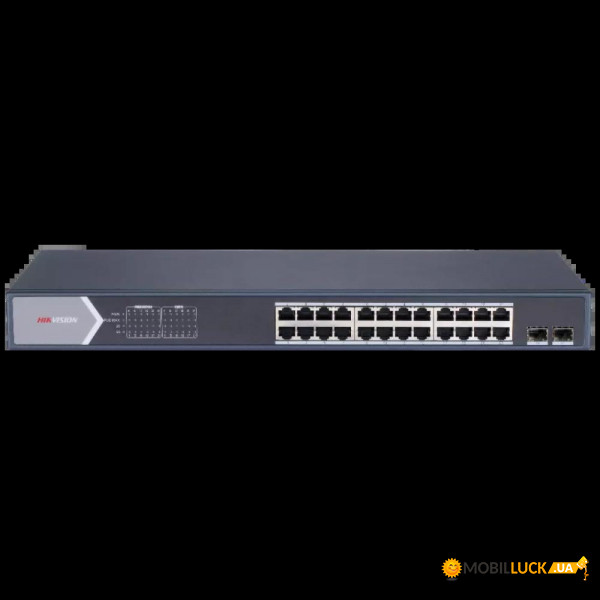  24-  PoE- Hikvision  DS-3E1526P-SI