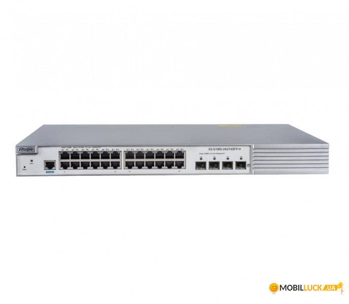  Ruijie XS-S1960-24GT4SFP-H