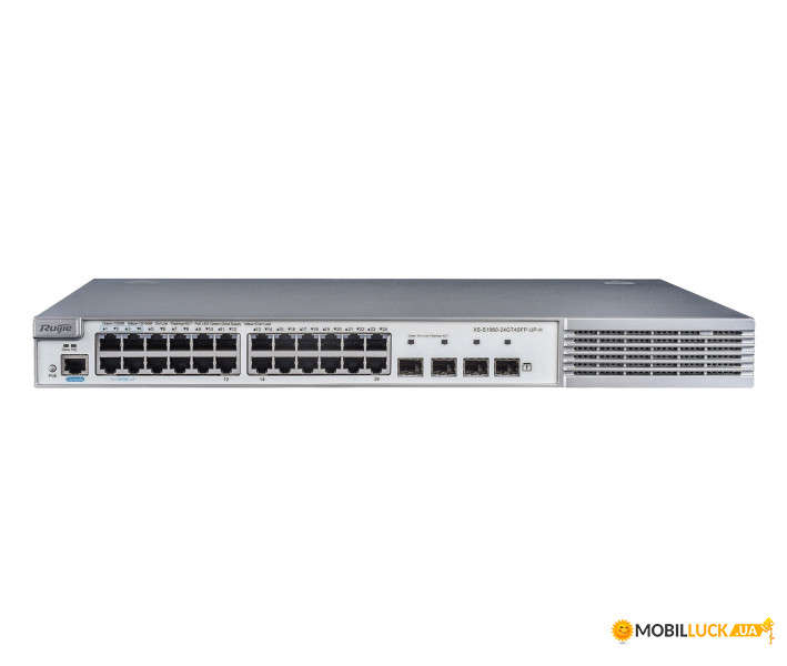  Ruijie XS-S1960-24GT4SFP-UP-H