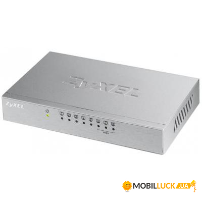  ZyXel 8xRJ-45 10/100Mbps Metall  QoS (ES-108AV3-EU0101F)