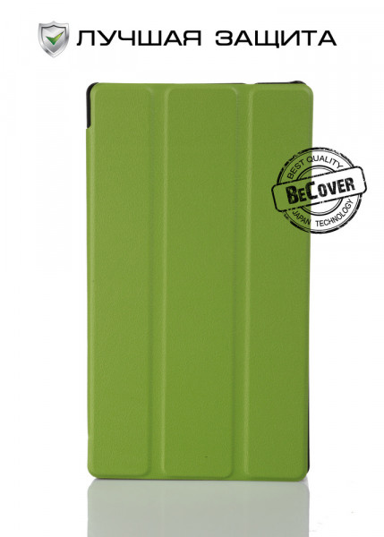 - BeCover Smart Case  Lenovo Tab 3-710F Green