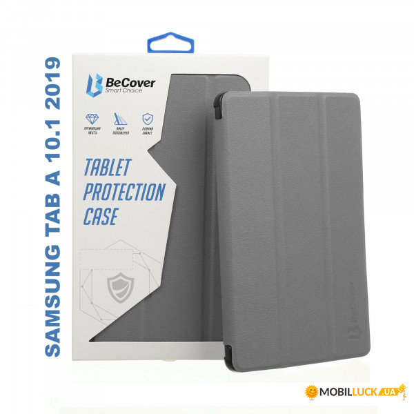 - BeCover Smart Case  Samsung Galaxy Tab A 10.1 (2019) T510/T515 Gray (703840)