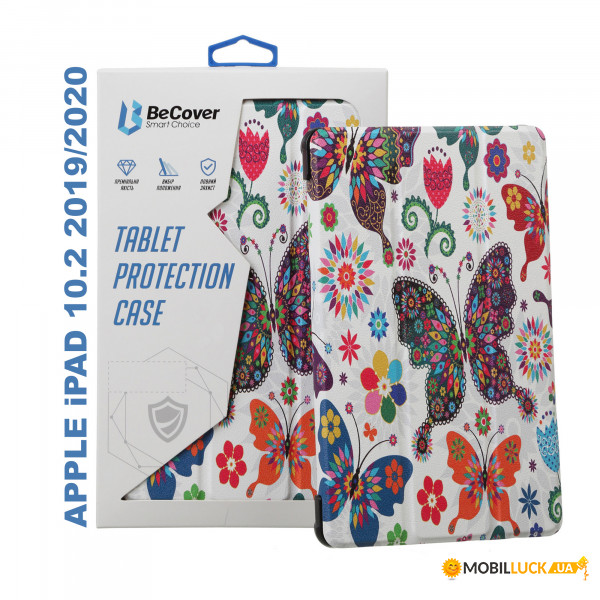 - BeCover Smart Case  Apple iPad 10.2 2019 Butterfly (704308)