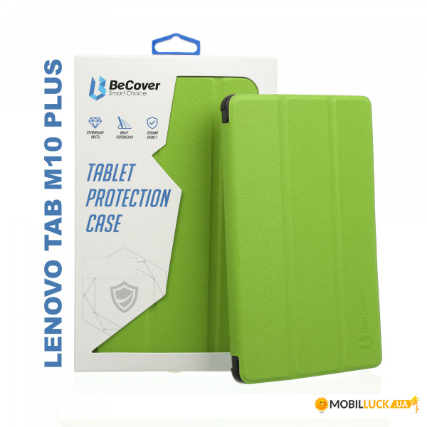 - BeCover Smart Case  Lenovo Tab M10 Plus TB-X606F Green (705181)