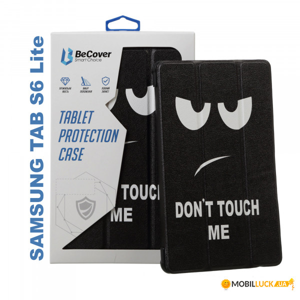 - BeCover Smart Case  Samsung Galaxy Tab S6 Lite 10.4 P610/P615 Dont Touch (705195)