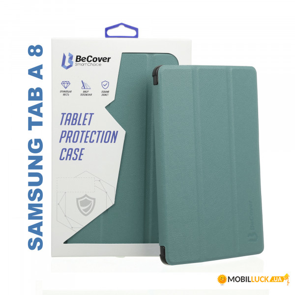 - BeCover Smart Case  Samsung Galaxy Tab A 8.0 (2019) T290/T295/T297 Dark Green (705210)