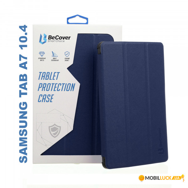 - BeCover Smart Case  Samsung Galaxy Tab A7 10.4 (2020) SM-T500 / SM-T505 / SM-T507 Deep Blue (705286)