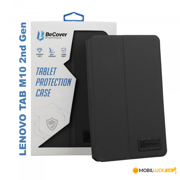  BeCover Premium  Lenovo Tab M10 TB-X306F HD (2nd Gen) Black (705630)