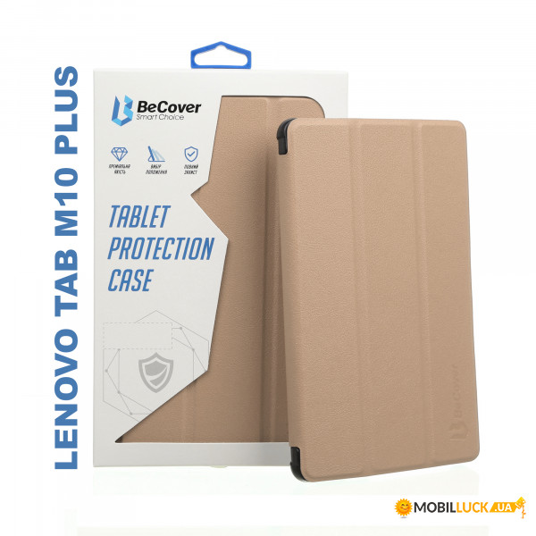 - BeCover Smart Case  Lenovo Tab M10 Plus TB-X606F Gold (705984)