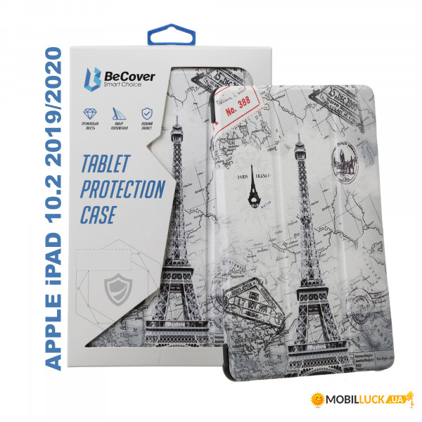 - BeCover Smart Case  Apple iPad 10.2 2019/2020 Paris (706607)