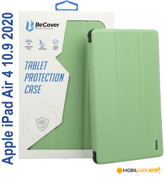 - Magnetic BeCover  Apple iPad Air 4 10.9 2020/2022 Green (706846)