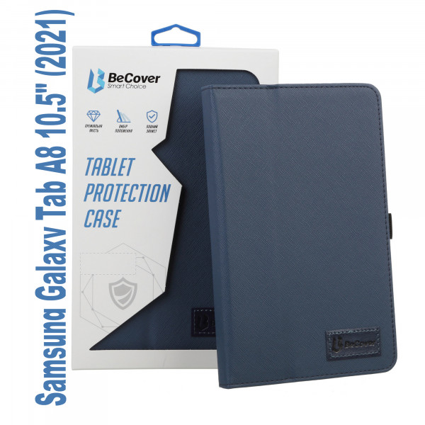  BeCover Slimbook  Samsung Galaxy Tab A8 10.5 (2021) SM-X200 / SM-X205 Deep Blue (707978)