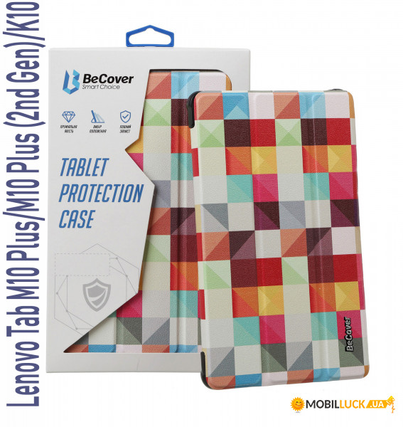 - BeCover Smart Case  Lenovo Tab M10 Plus TB-X606/M10 Plus (2nd Gen)/K10 TB-X6C6 Square (708039)