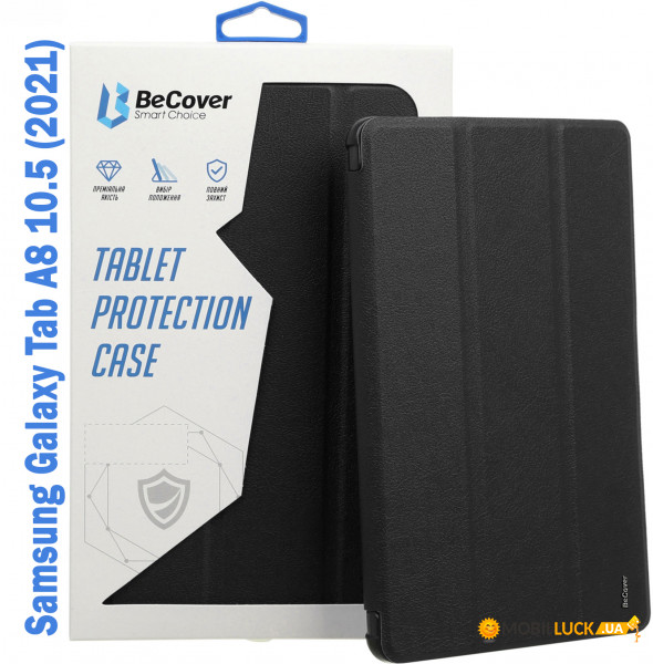 - BeCover Flexible TPU Mate  Samsung Galaxy Tab A8 10.5 (2021) SM-X200 / SM-X205 Black (708377)