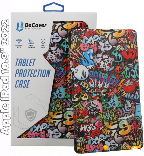 - BeCover Smart Case Apple iPad 10.9 2022 Graffiti (709198)