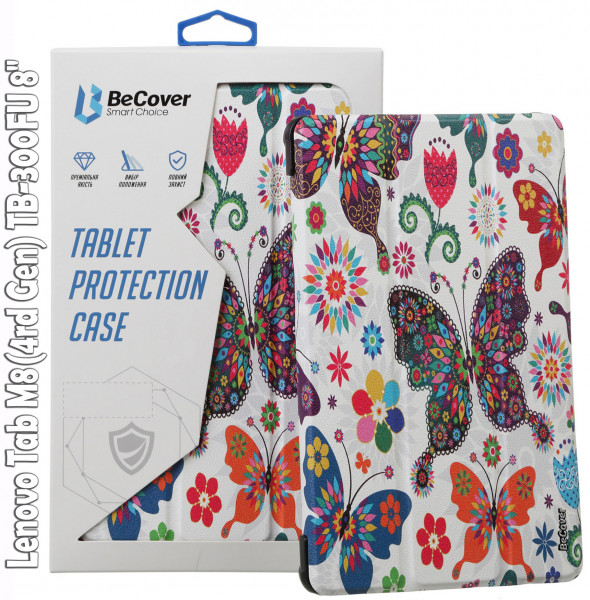 - BeCover Smart Case Lenovo Tab M8(4rd Gen) TB-300FU 8 Butterfly (709215)