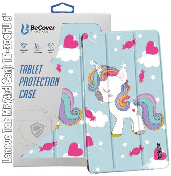 - BeCover Smart Case Lenovo Tab M8(4rd Gen) TB-300FU 8 Unicorn (709220)