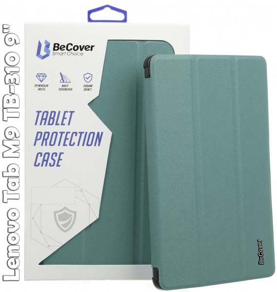 - BeCover Smart Case Lenovo Tab M9 TB-310 9 Dark Green (709223)