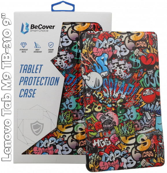 - BeCover Smart Case Lenovo Tab M9 TB-310 9 Graffiti (709230)