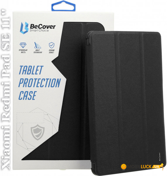 - BeCover Smart Case Xiaomi Redmi Pad SE11 Black (709857)