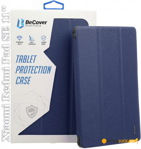 - BeCover Smart Case Xiaomi Redmi Pad SE11 Deep Blue (709858)