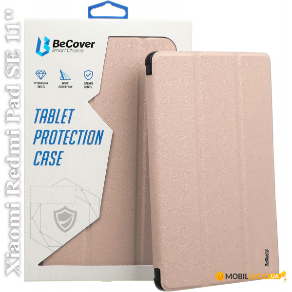 - Soft Edge BeCover    Xiaomi Redmi Pad SE11 Pink (710785)