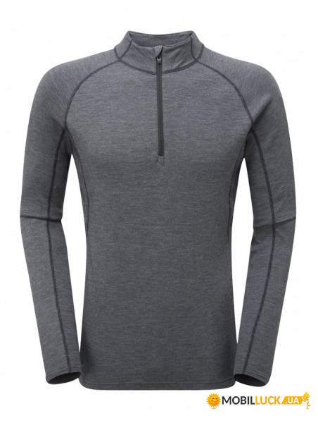  Montane Primino 220 Zip Neck Black L